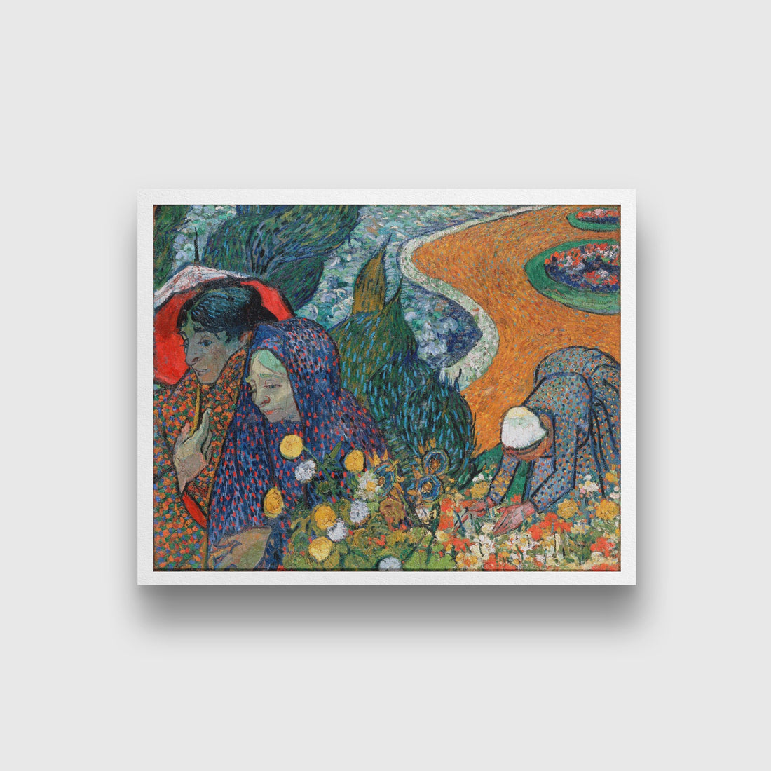 Vincent Willem van Gogh Painting - Meri Deewar 5 : 4 Horizontal Premium Wall Art Canvas by MeriDeewar