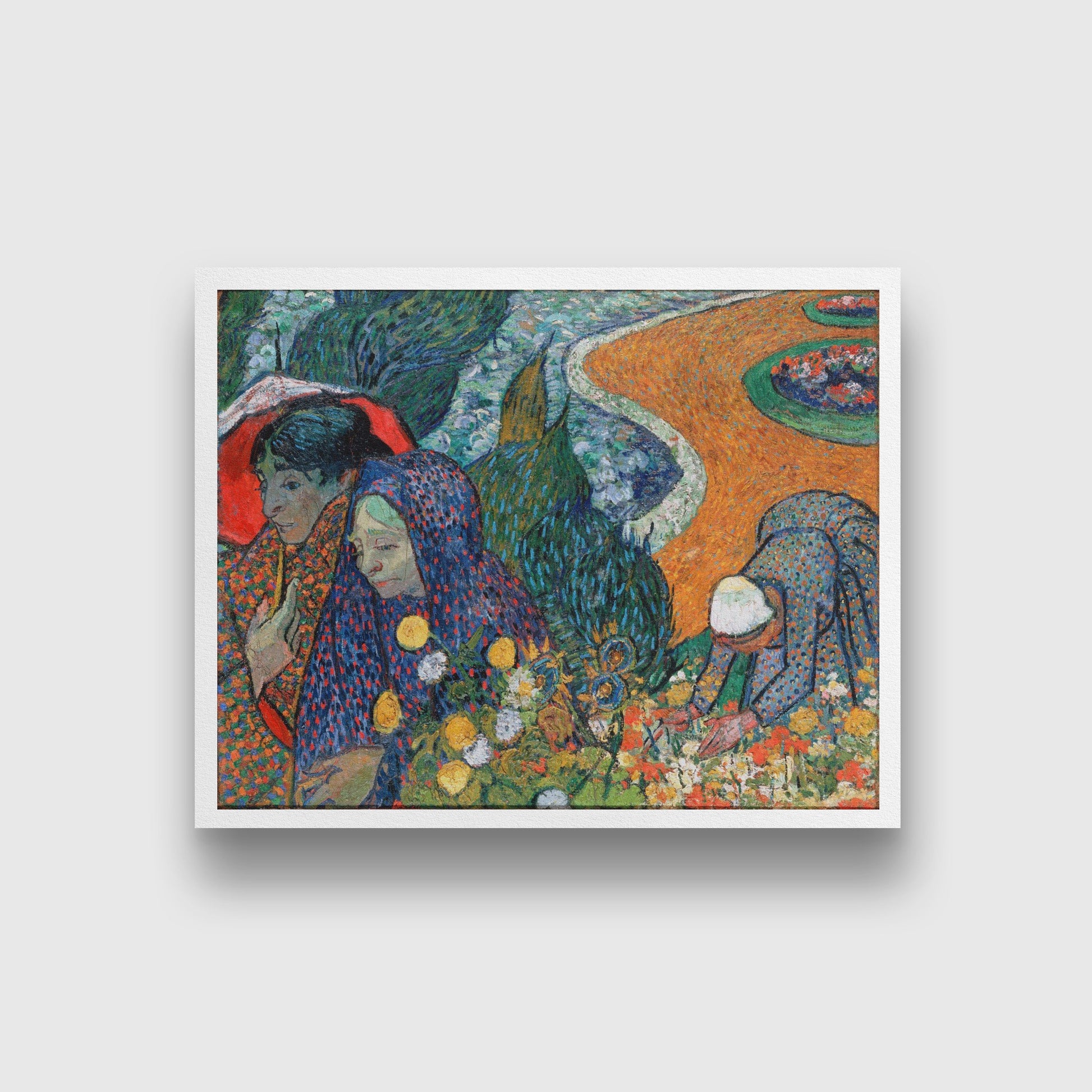 Vincent Willem van Gogh Painting - Meri Deewar 5 : 4 Horizontal Premium Wall Art Canvas by MeriDeewar
