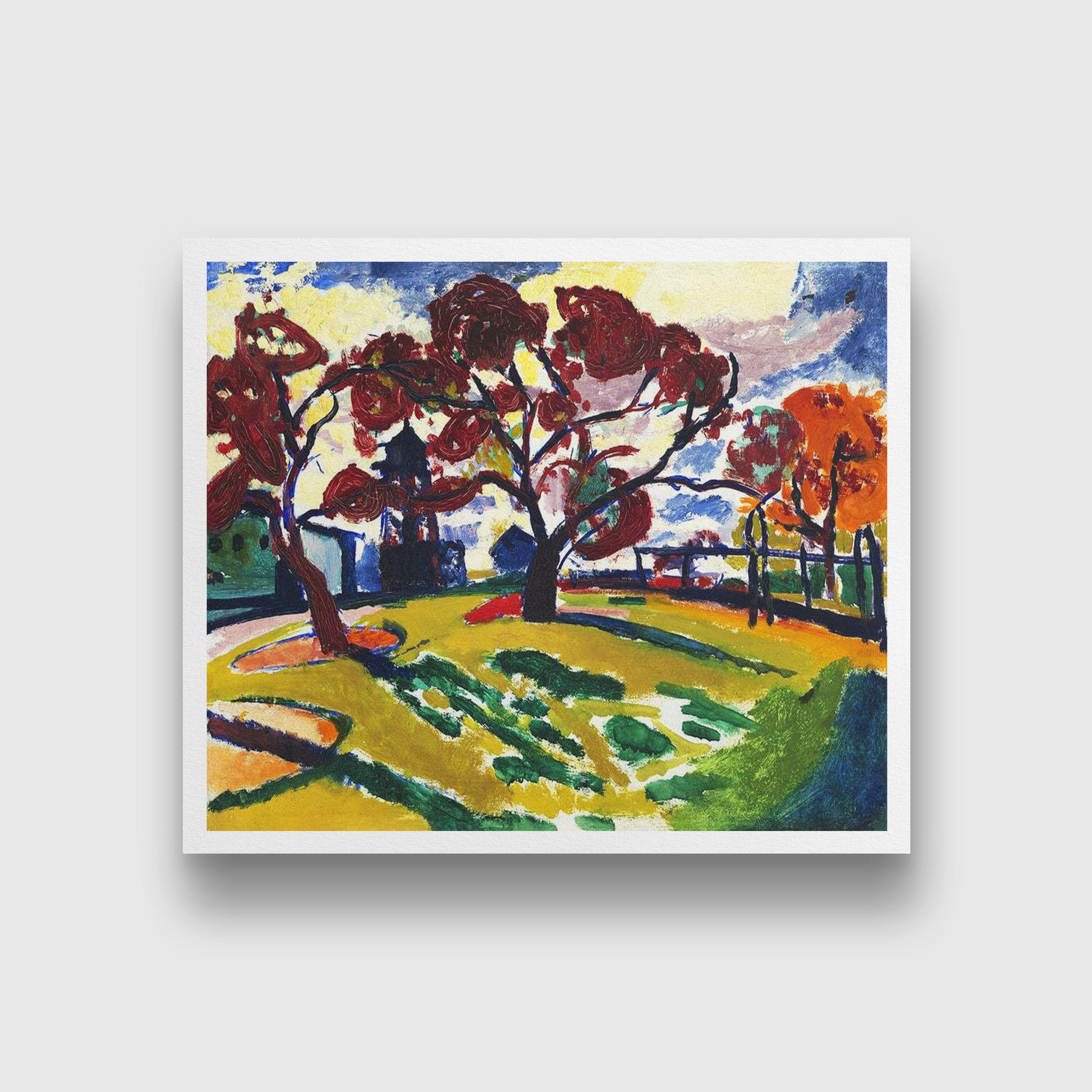 Winds Henry Lyman Saÿen Painting - MeriDeewar 6 : 5 Horizontal Premium Wall Art Canvas by MeriDeewar