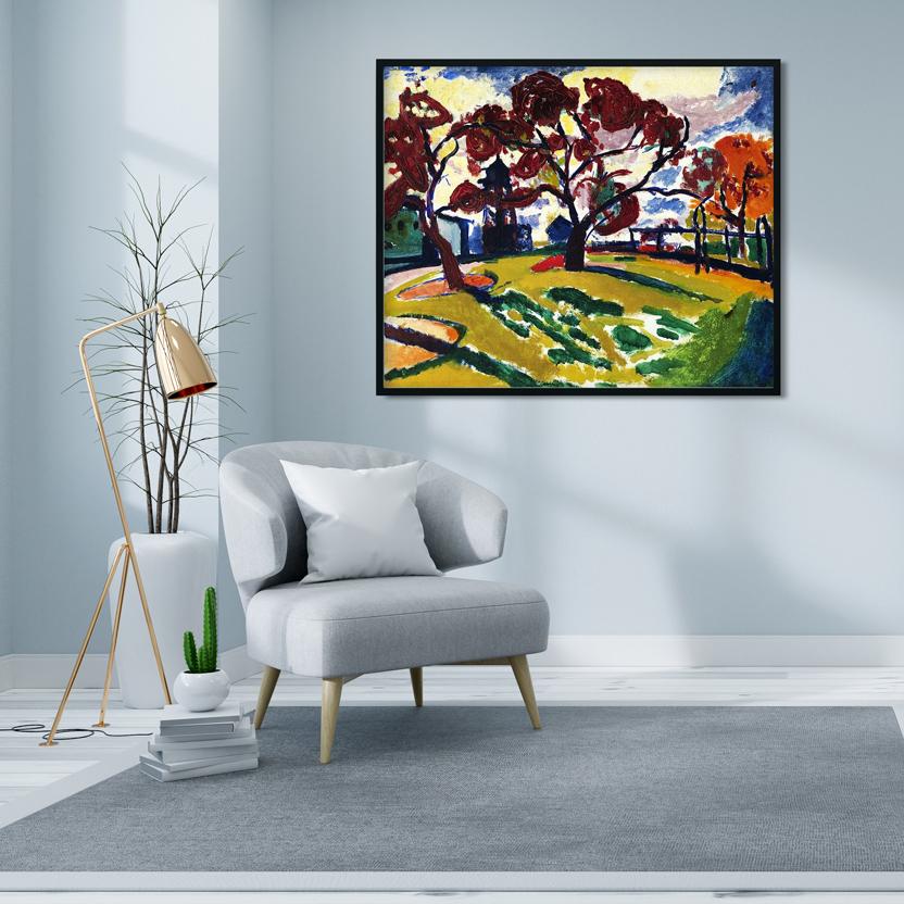 Winds Henry Lyman Saÿen Painting - MeriDeewar 6 : 5 Horizontal Premium Wall Art Canvas by MeriDeewar