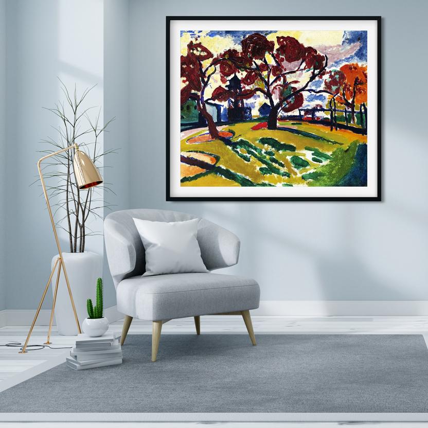 Winds Henry Lyman Saÿen Painting - MeriDeewar 6 : 5 Horizontal Premium Wall Art Canvas by MeriDeewar