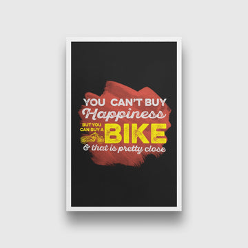 You can't buy happiness Art 2 : 3 Vertical Premium Wall Art Canvas by MeriDeewar
