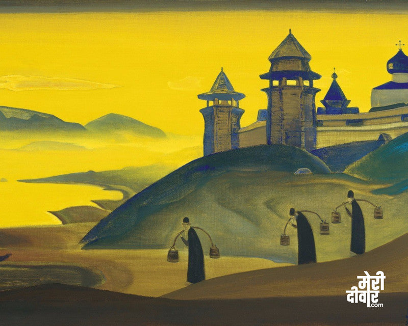 And we're trying, by N. Roerich.