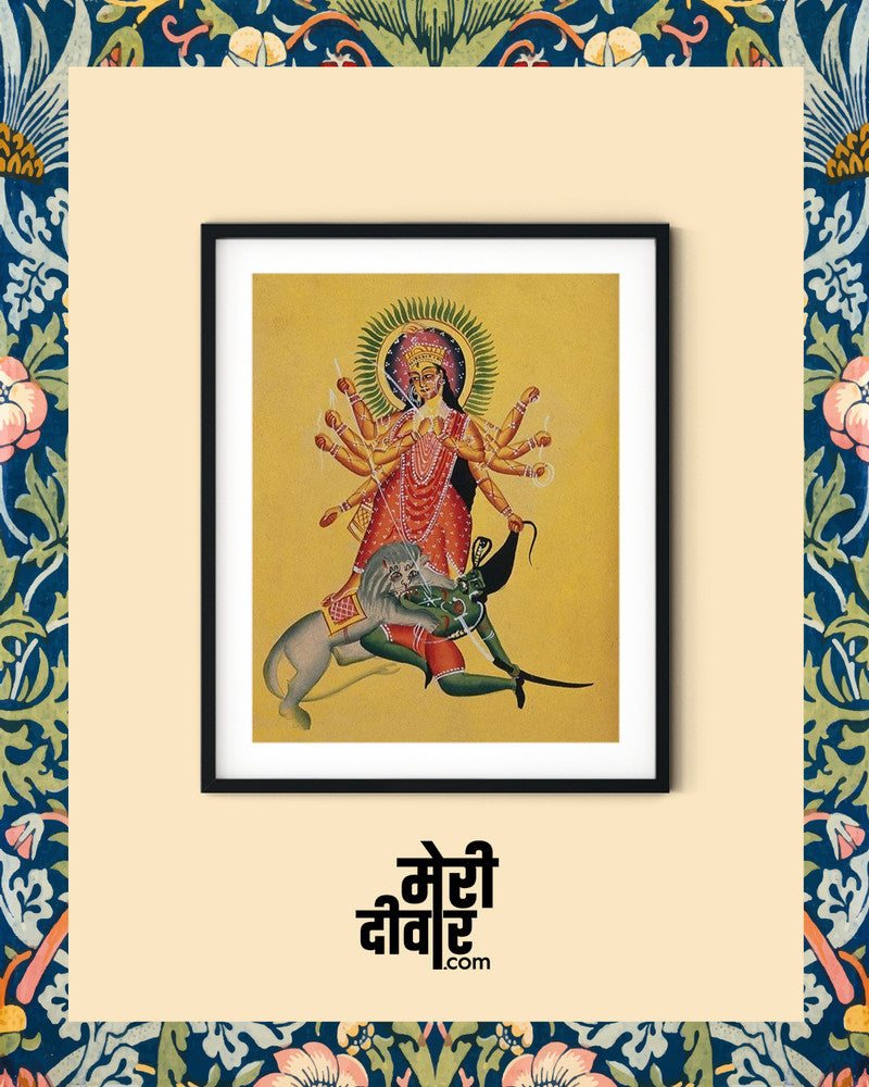 Day 4th of Navratri is dedicated to Maa Kushmanda, who is known to have created the universe