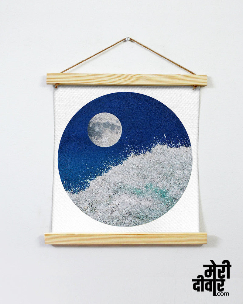The sea and the moon have a love story.