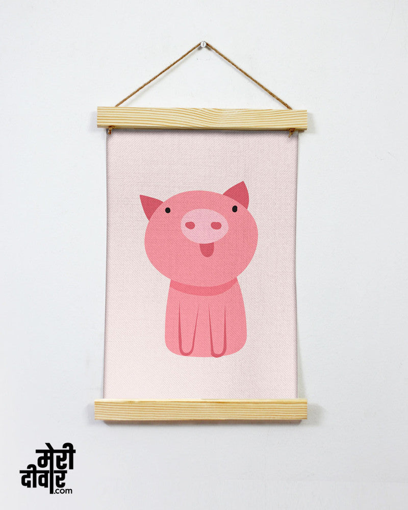 Pink Piggy says hellO!