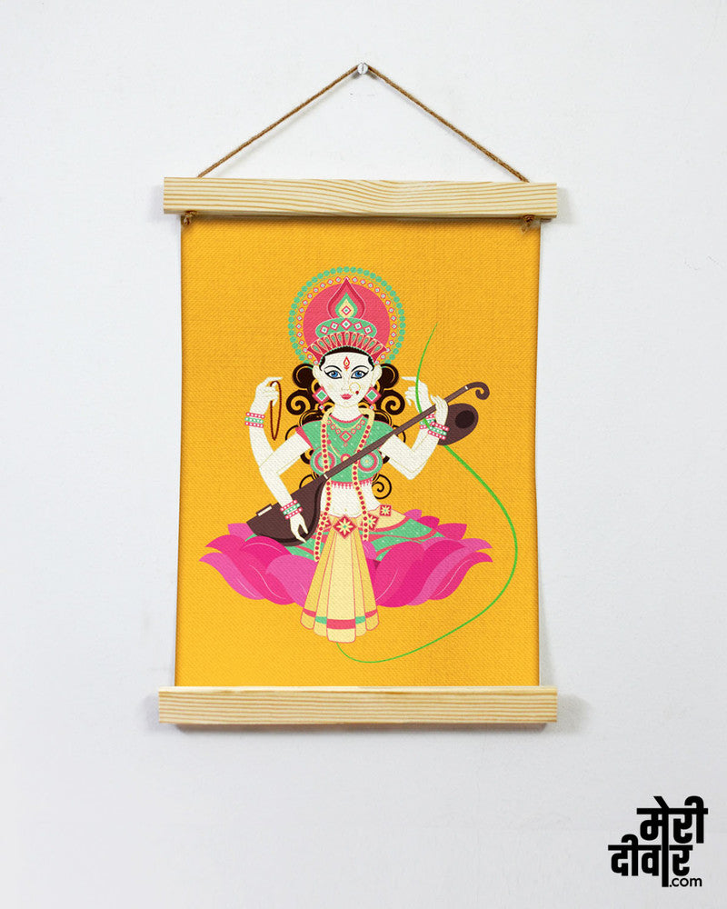 Maa Saraswati bless you with the energy and creativity to work this Friday!