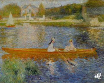 Boating on the Seine River, by Pierre Auguste Renoir