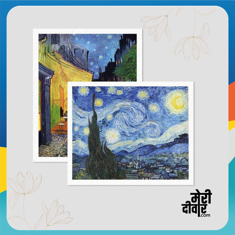 Order set of 2 prints of paintings by Van Gogh,