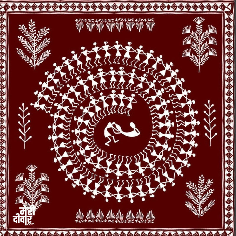 Warli painting is a form of tribal art | MeriDeewar