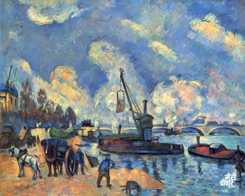 A post-impressionism artwork by Paul Cezanne