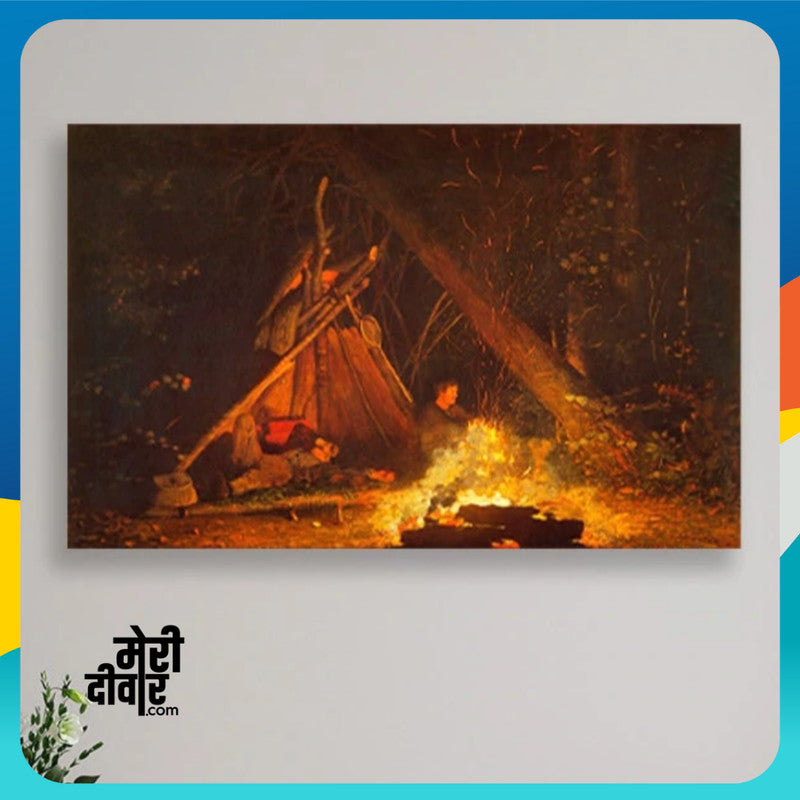 Camp Fire by Winslow Homer