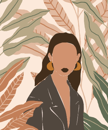 Woman Boho Wall Art