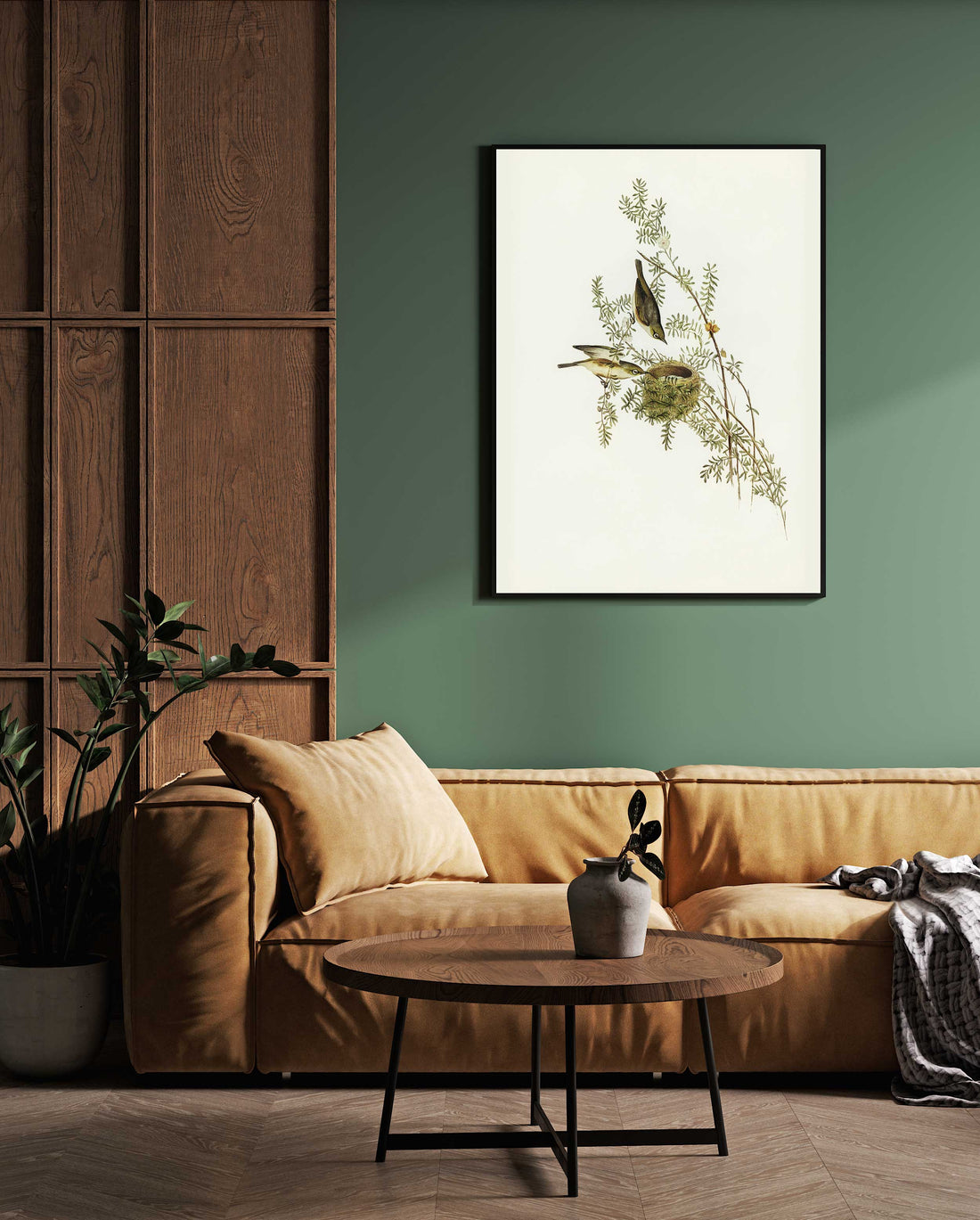 Birds Habitat Wall Art: Elegant Nature-Inspired Decor