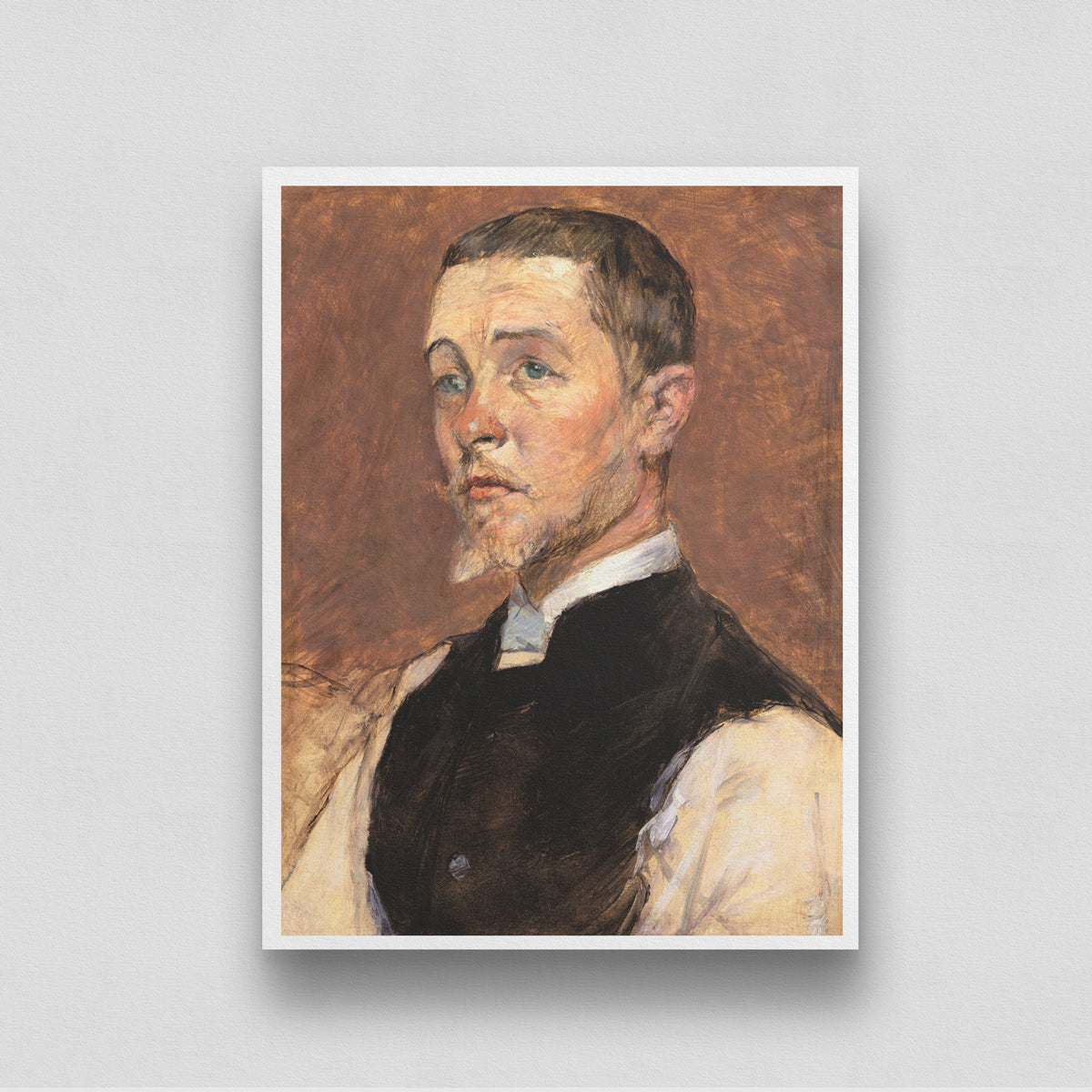 Albert (René) Grenier Portriat painting by Henri de Toulouse-Lautrec