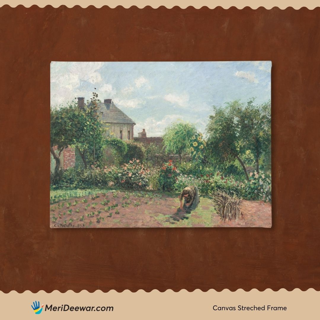 Garden at Eragny at Posterlou by Camille Pissarro