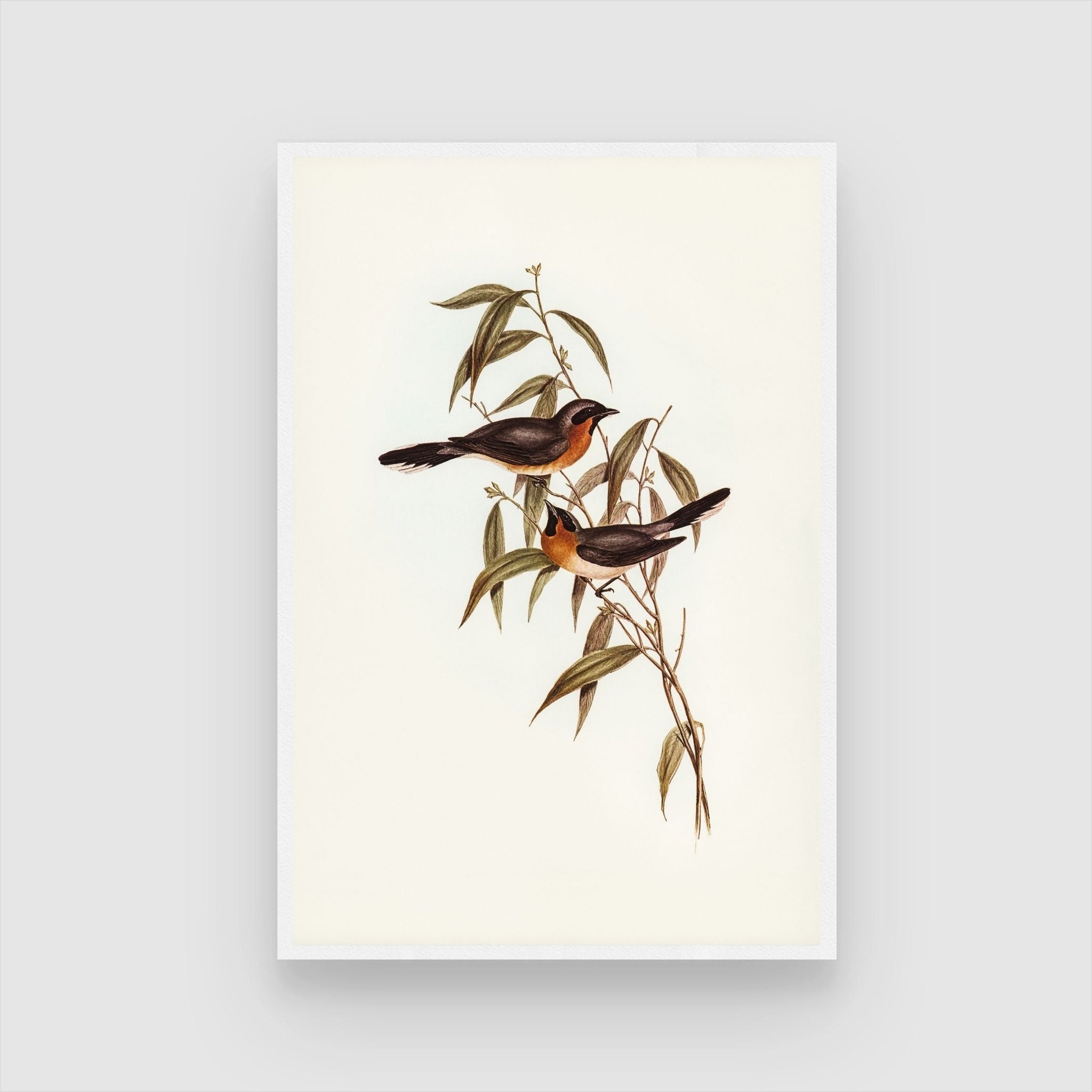 Exquisite Bird Scene Painting - Elevate Your Walls