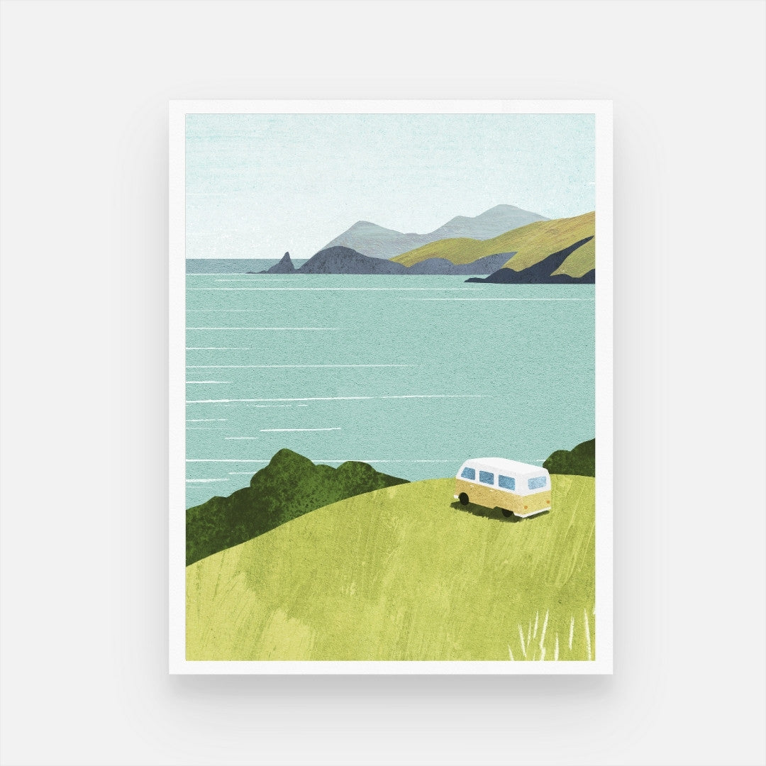 Van Life Art Print – Adventure-Inspired Wall Décor | MeriDeewar