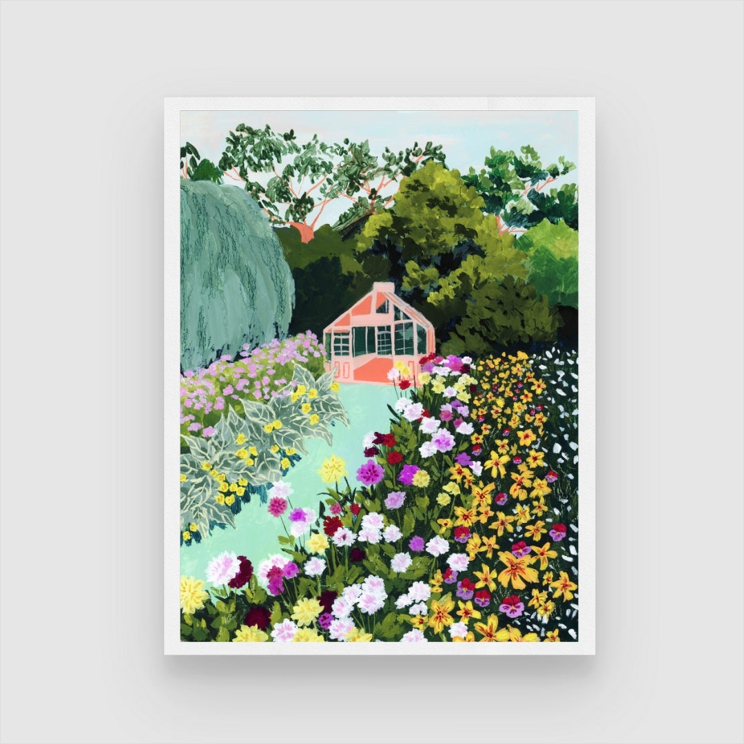 In Bloom Art Print - Floral Elegance for Your Home