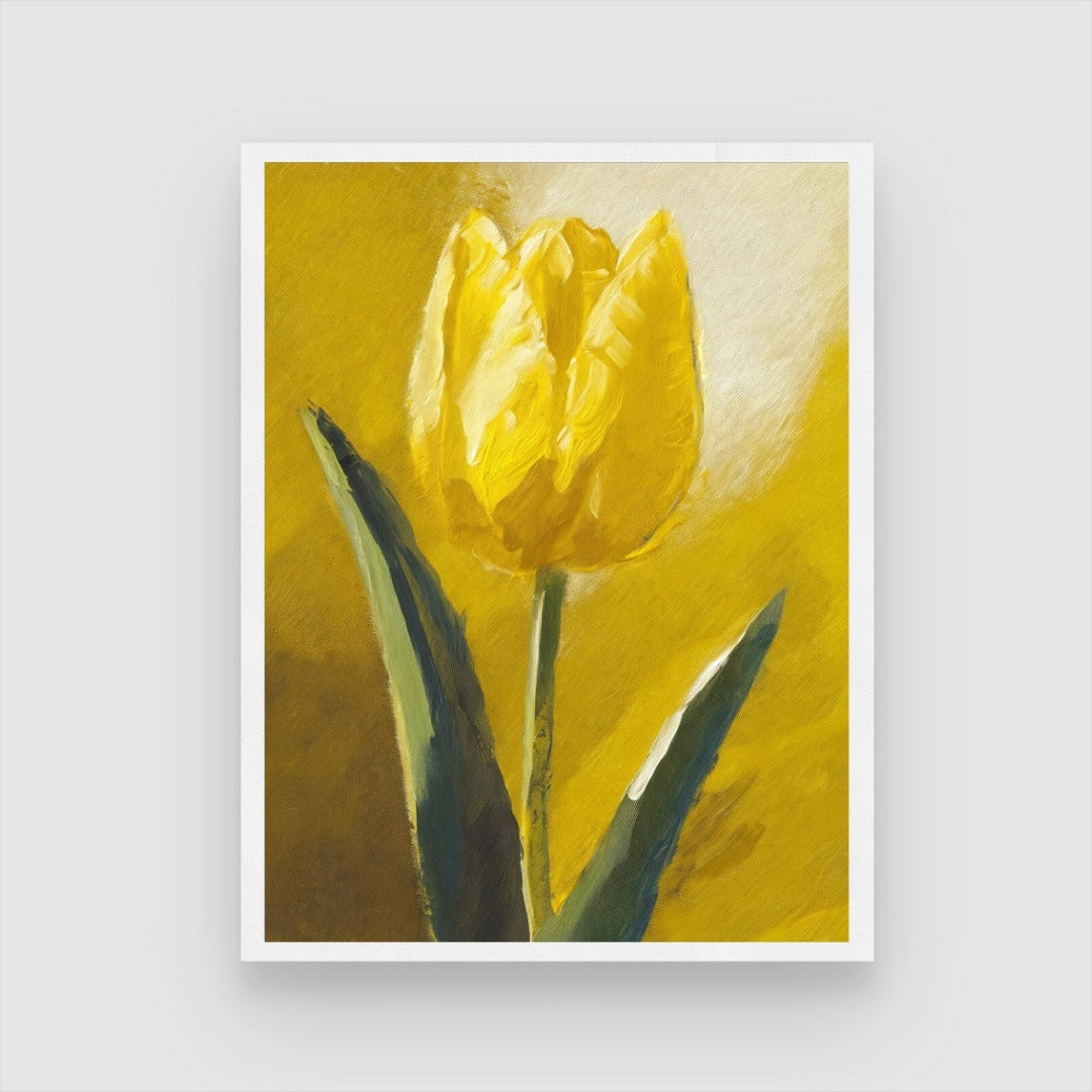 Tulip Flower Abstract Painting