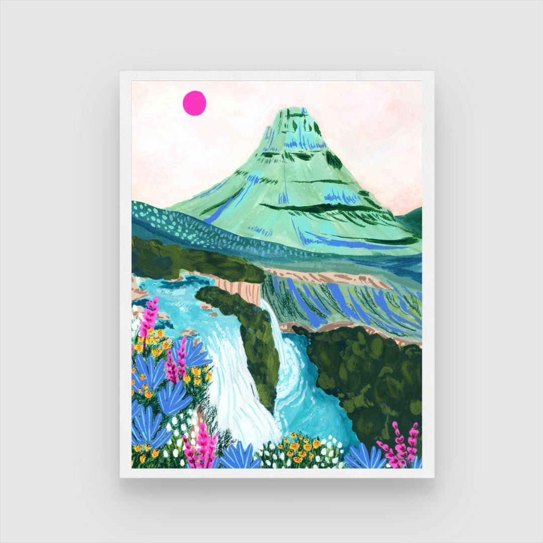 Breathtaking Kirkjufell Print - Perfect Wall Art for Nature Lovers