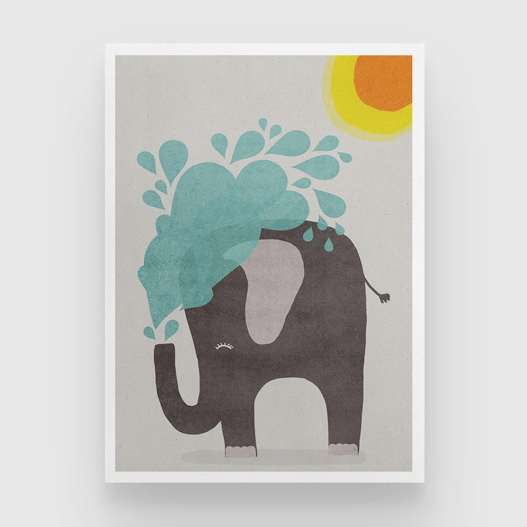 Funny elephant