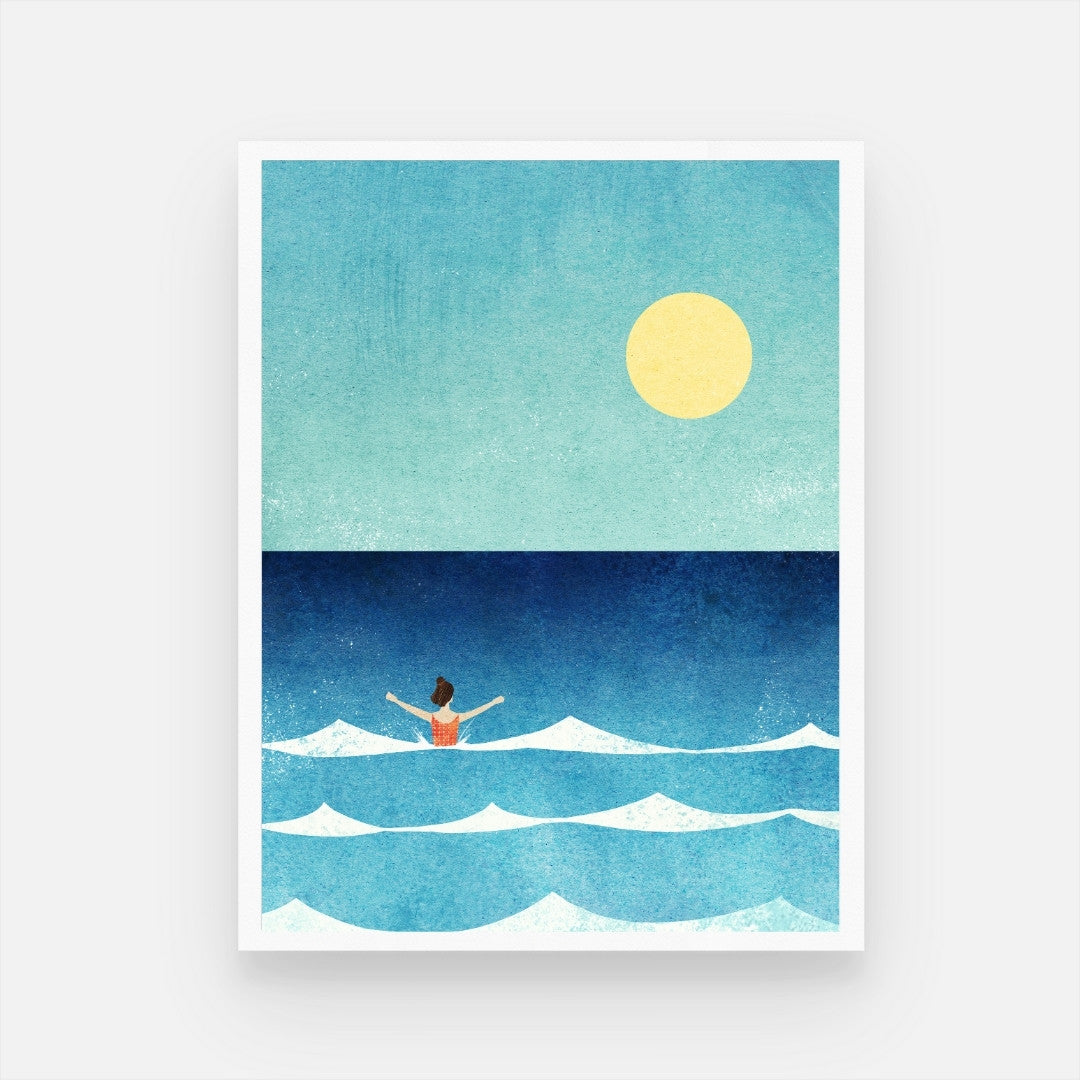 Sea Swim II: Captivating Marine Art for Your Home - MeriDeewar