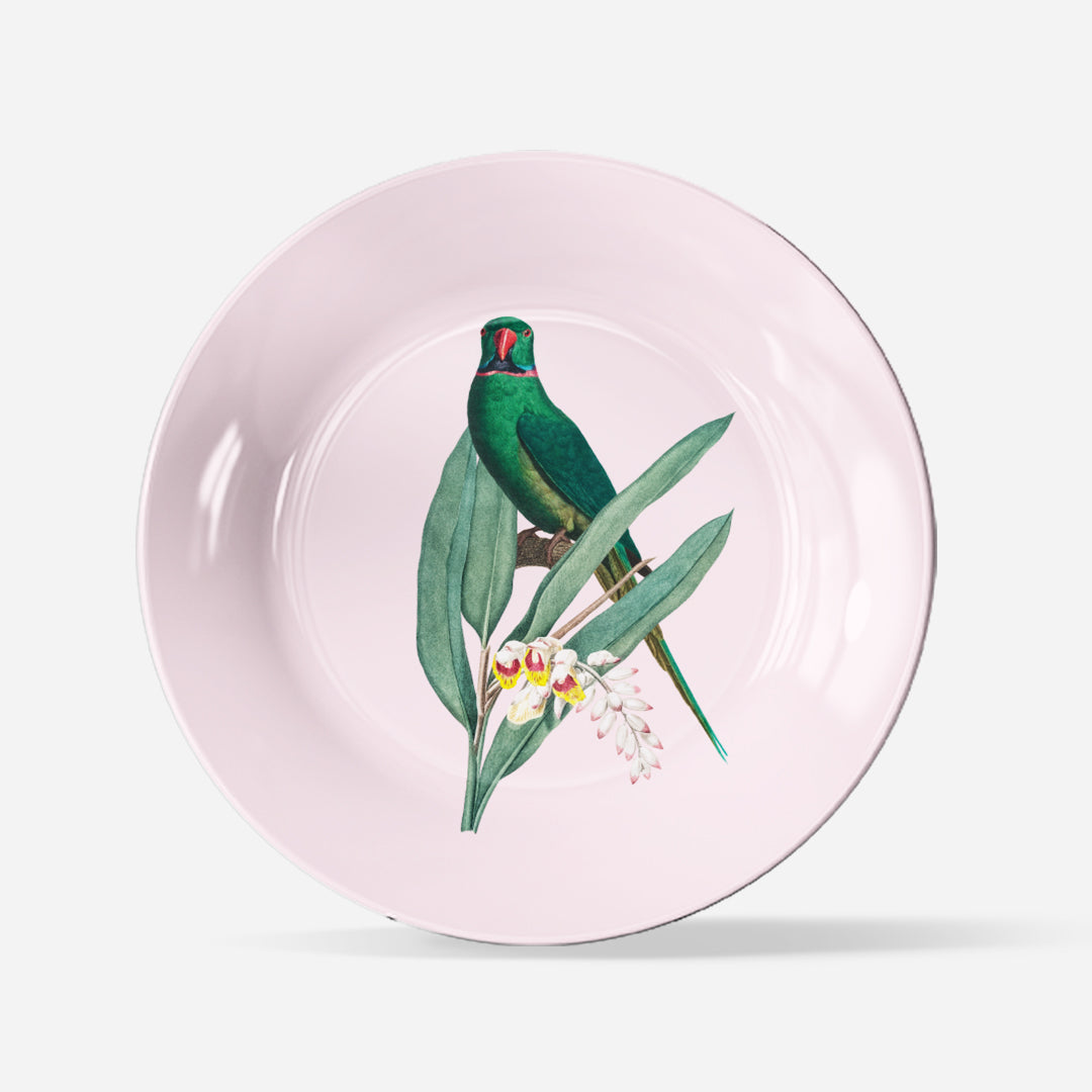 Indian Parrot Wall Decor Plate