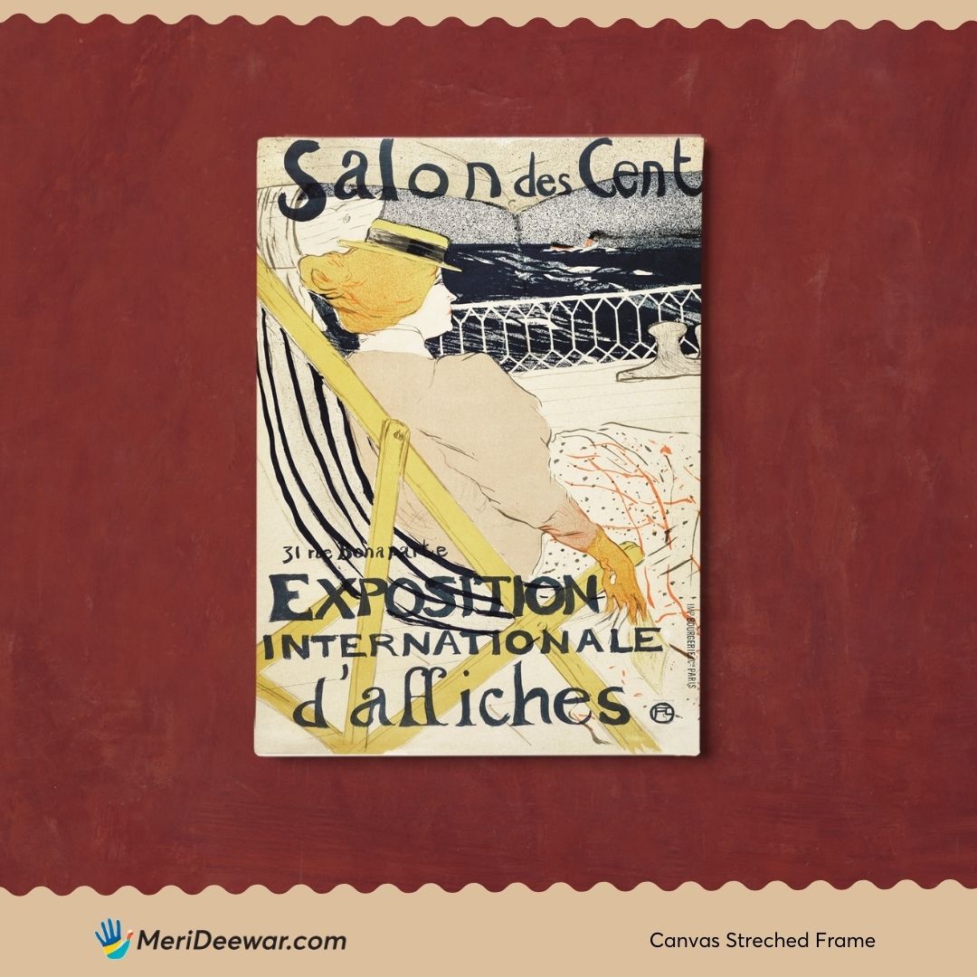 SalondesCent Expositon by Henri de Toulouse-Lautrec