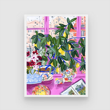 Tea with Marianne Art Print - Vibrant Addition to Your Collection