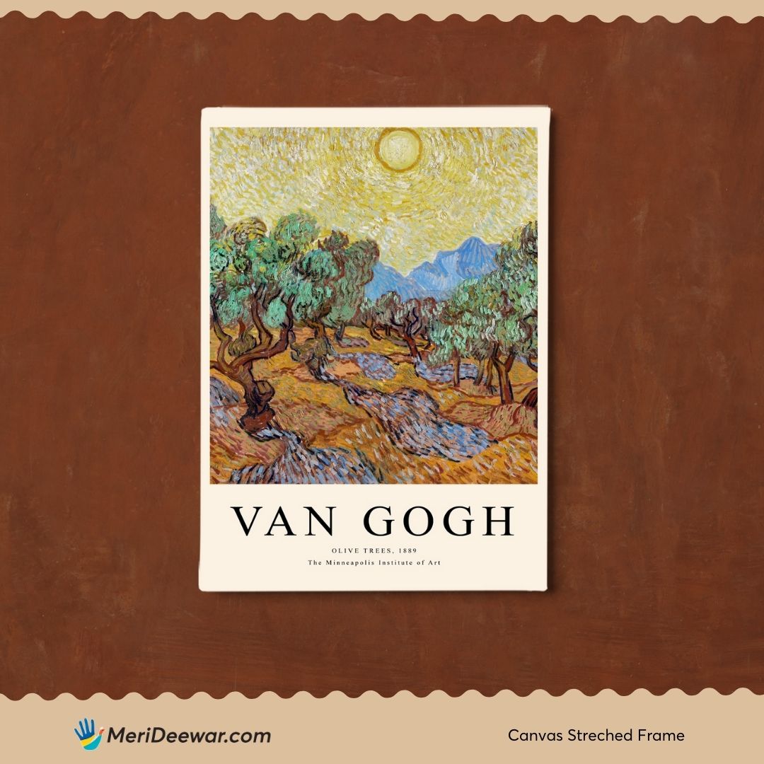 Van Gogh Olive Trees Painting