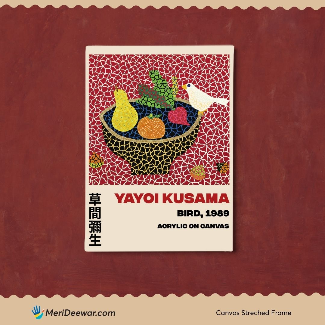 Fruit Bowl painting by Yayoi Kusama