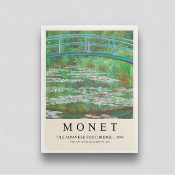 Claude Monet The Japanese Footbridge Painting