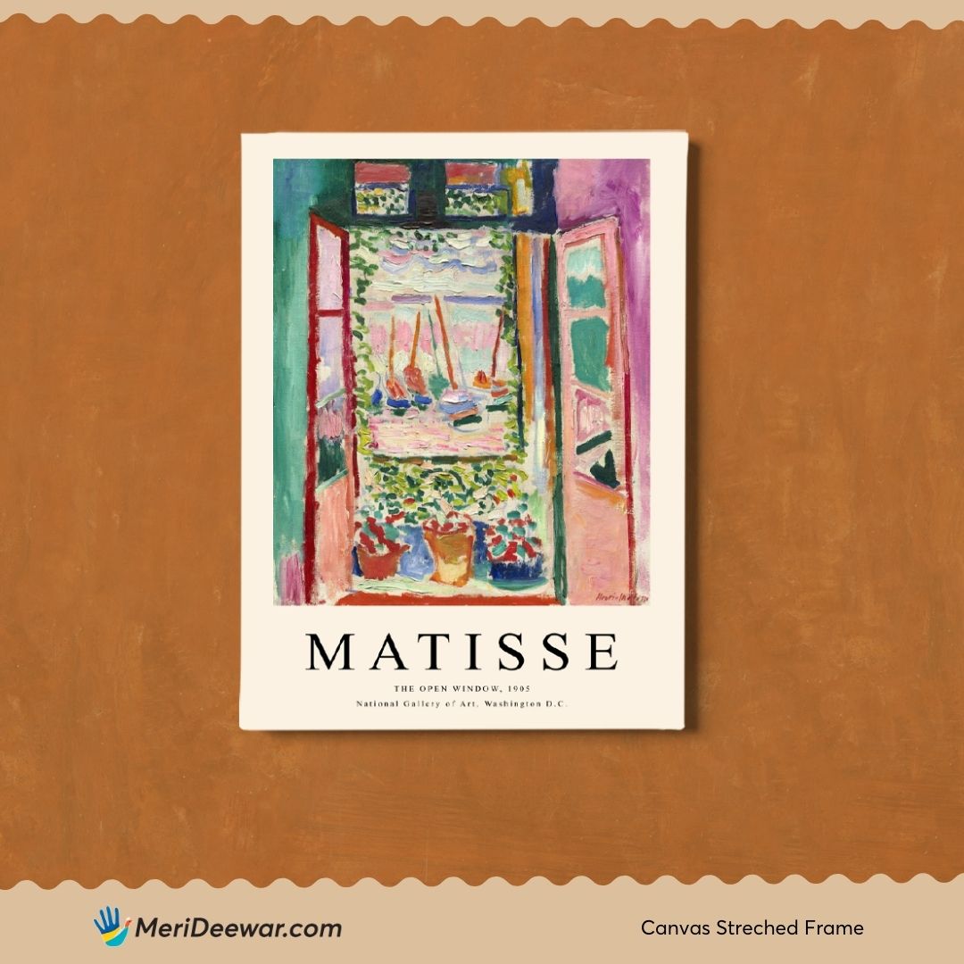 The Open Window Painting by Henri Matisse