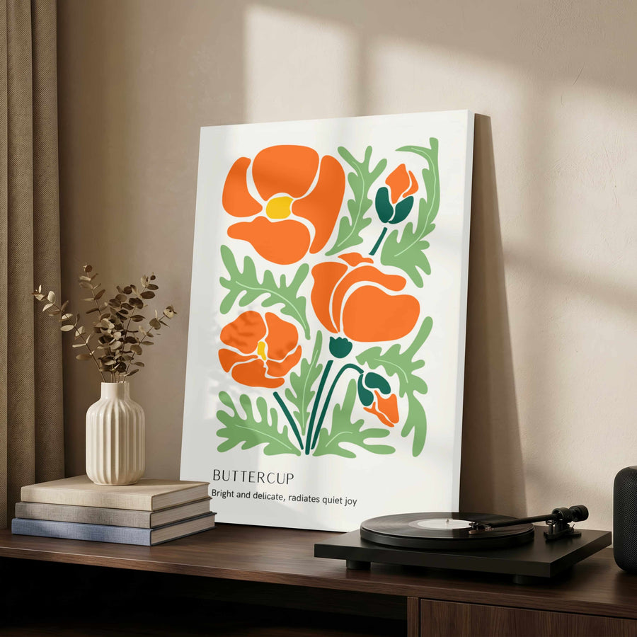 Abstract Flower Art