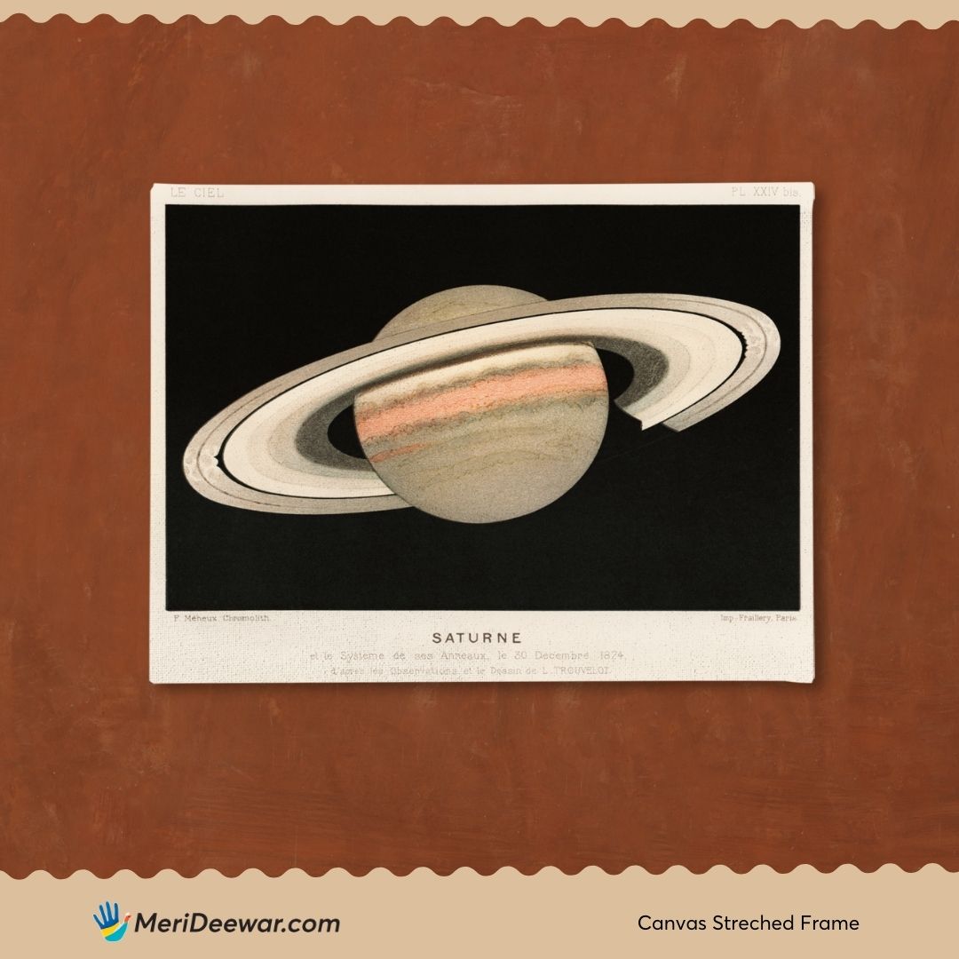 Lithograph Saturne