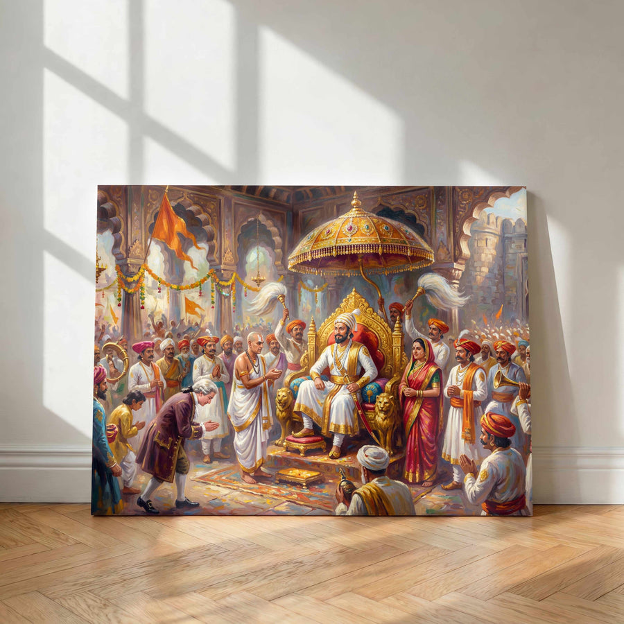 Shivaji Maharaj painting