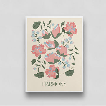 Harmony Floral Artwork