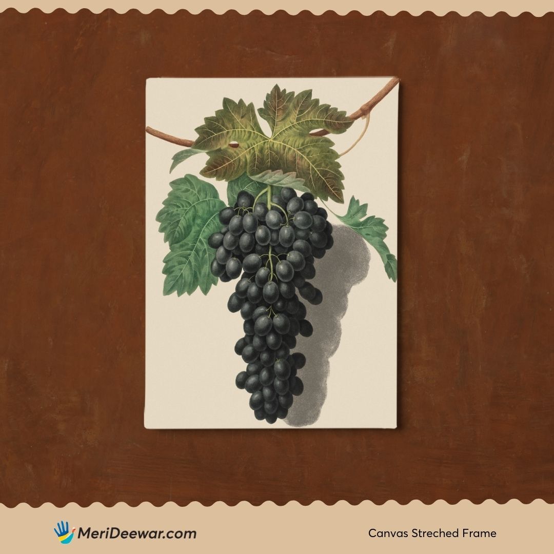 Black Grapes Vintage artwork