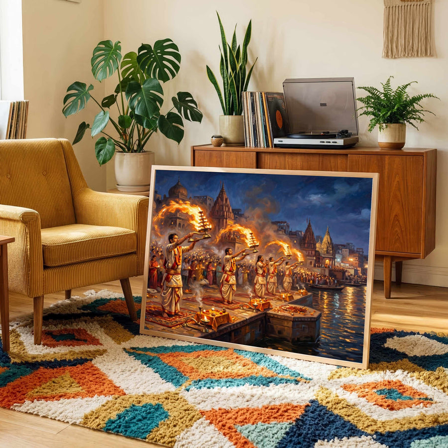 Banaras Ghat Paintings