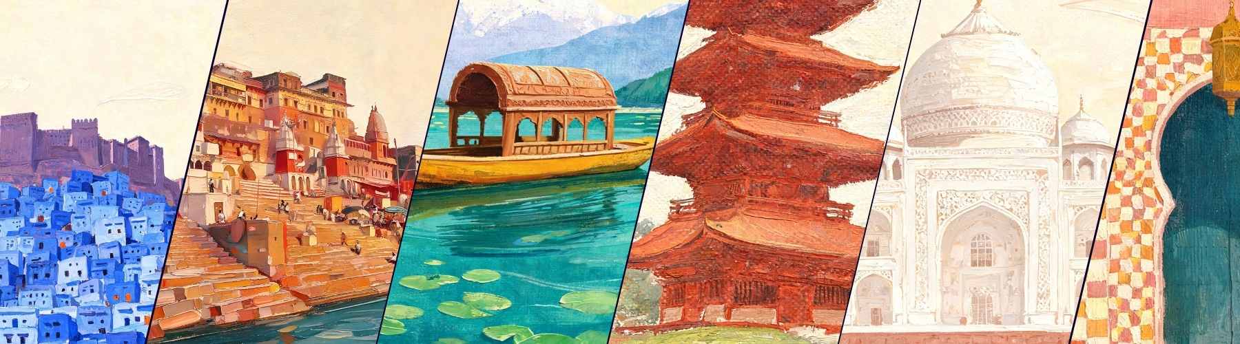 Modern Travel Paintings