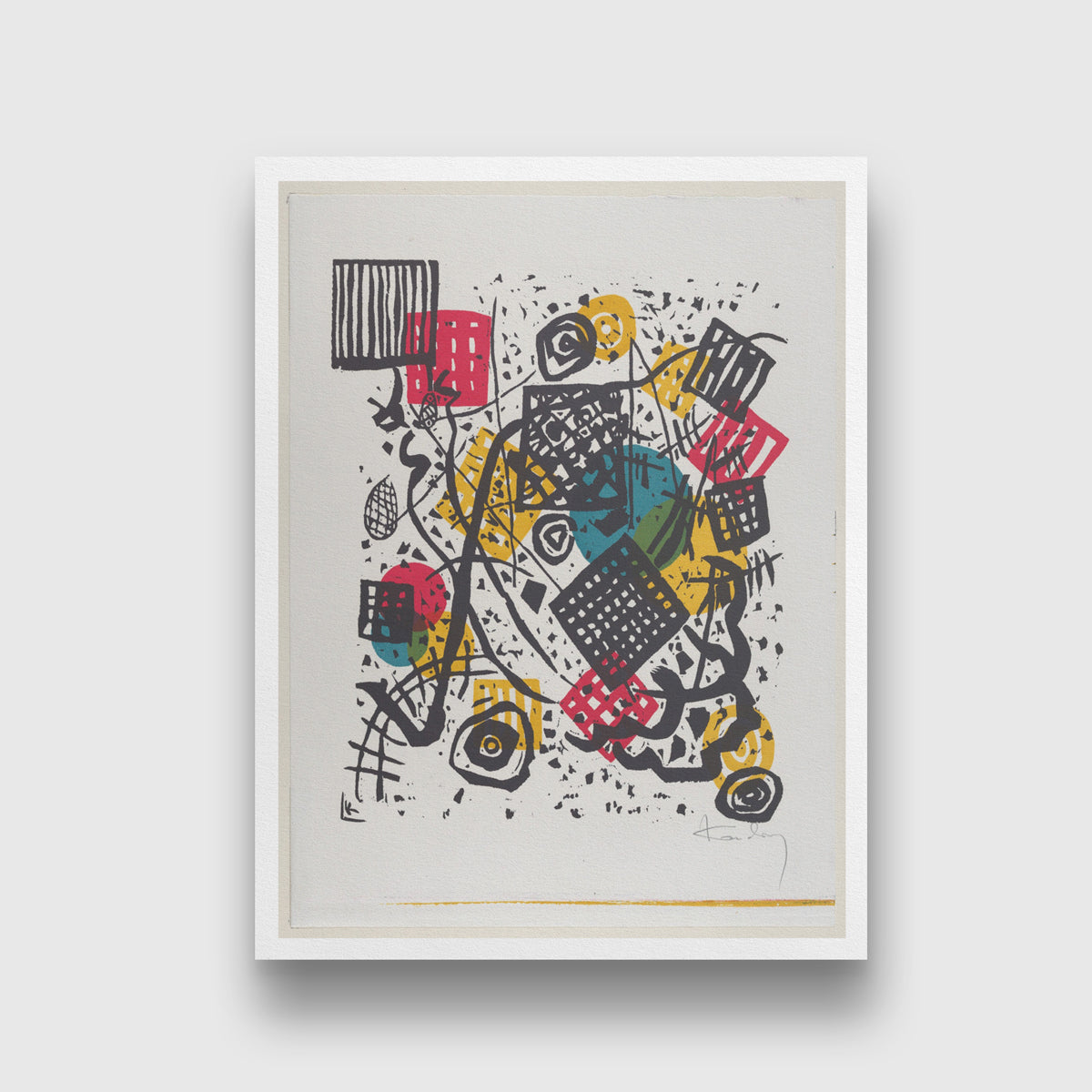 Abstract Painting 1 3 : 4 Vertical New Premium Wall Art Canvas by MeriDeewar