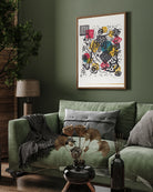 Abstract Painting 1 3 : 4 Vertical New Premium Wall Art Canvas by MeriDeewar