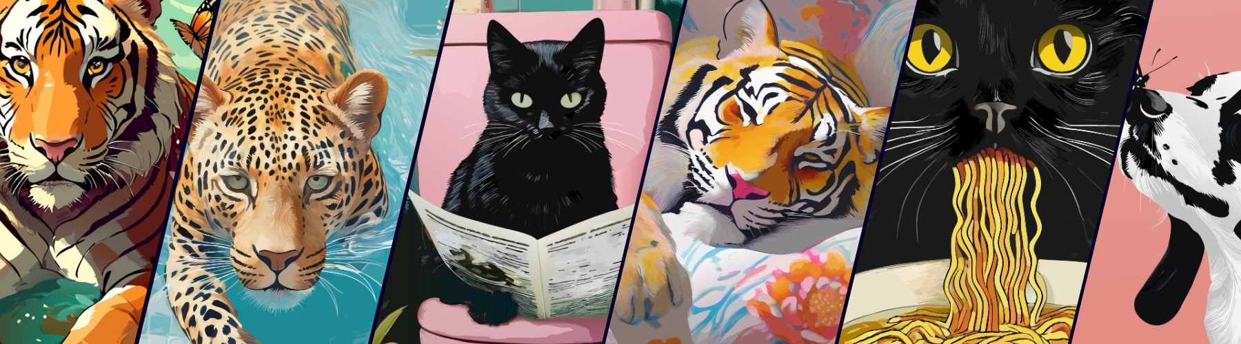 animal pop art