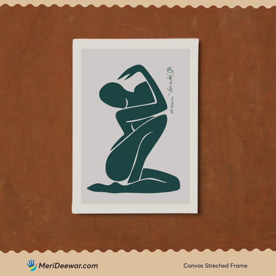 Art of Body by Henri Matisse 3 : 4 Vertical New Premium Wall Art Canvas by MeriDeewar