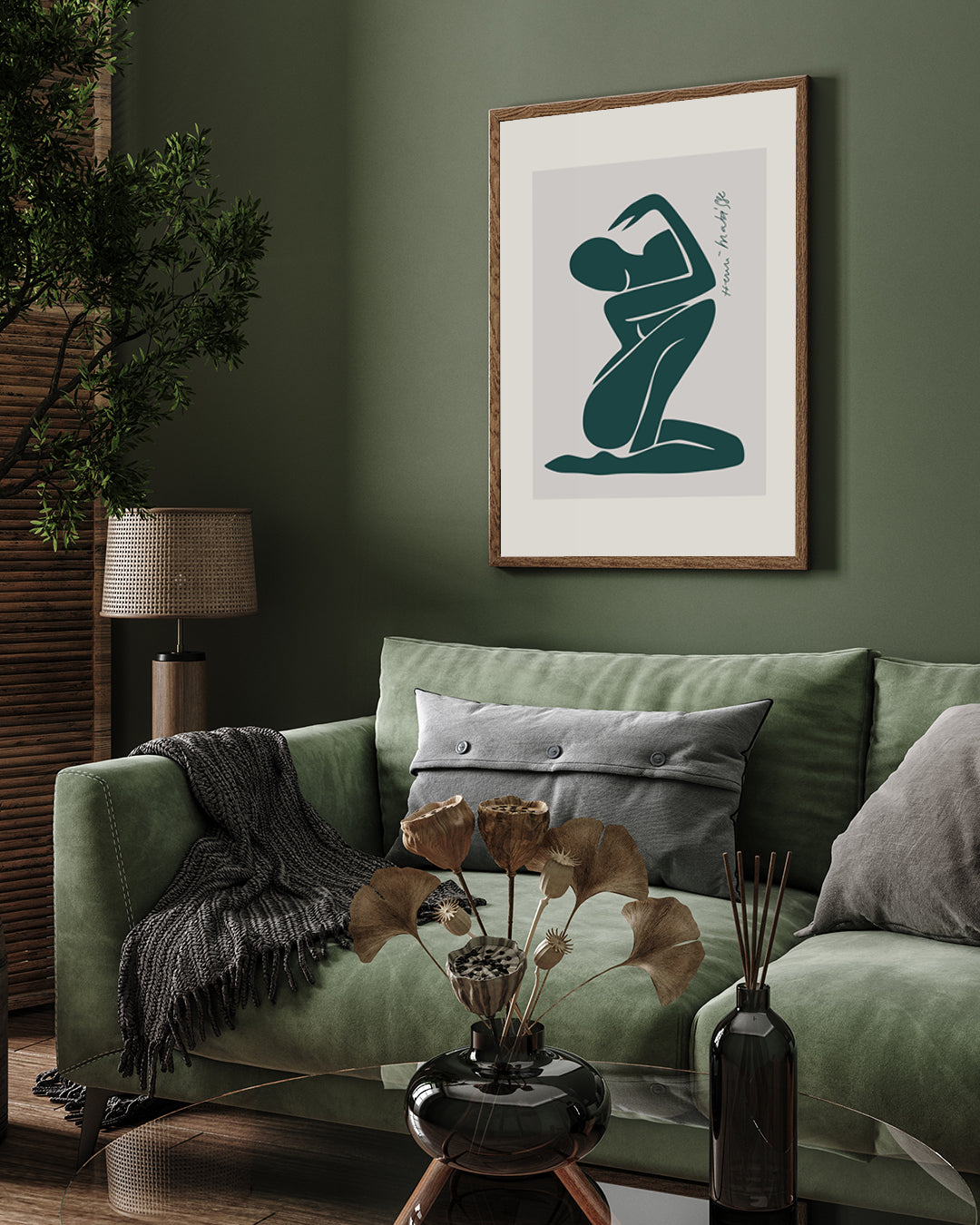 Art of Body by Henri Matisse 3 : 4 Vertical New Premium Wall Art Canvas by MeriDeewar
