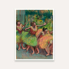 Ballet Dancers Painting for Living Room | Edgar Degas Impressionist Wall Art Print 3 : 4 Vertical Premium Wall Art Canvas by MeriDeewar