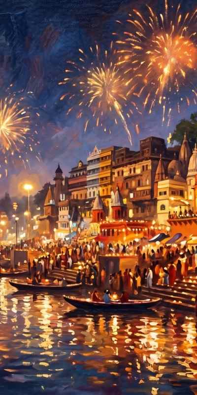 Banaras Ghat Paintings
