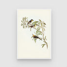Birds on Tree Canvas Art - Perfect for Living Rooms 2 : 3 Vertical Premium Wall Art Canvas by MeriDeewar