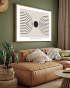 Boho Geometry 3 : 4 Horizontal New Premium Wall Art Canvas by MeriDeewar